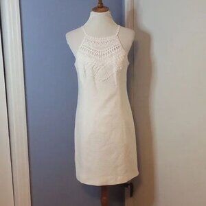 Lilly Pulitzer Resort White Dress 8 Tank NWT New Lace Spaghetti Strap